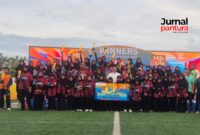 MI NU Banat Kudus berhasil menyabet gelar juara umum MilkLife Archery Challenge Seri 2 (Foto:JP)