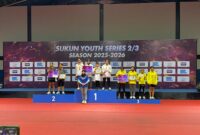 Persatuan Tenis Meja (PTM) Sukun dinobatkan sebagai juara umum pada ajang Sukun Youth Series II musim 2025/2026. (Foto: JP) 