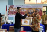 Win Investment Solution Kudus Salurkan Bantuan Sembako ke Panti Muhammadiyah Samsah. (Foto: J05)