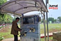 Fasilitas air siap minum yang dikelola PDAM Kudus di Alun-alun Simpang 7 Kudus, (Foto: JP)