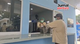 Proses pendistribusian MBG dari SPPG Polres Kudus. (Foto: JP)