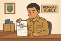 Ilutsrasi. Satu peserta calon PPPK Paruh Waktu di Kabupaten Kudus mengundurkan diri. (Foto: AI)