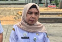 Plh Kepala Perdagangan Kabupaten Kudus, Djati Solechah. (Foto: J05)
