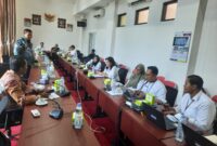 Rapat Komisi D DPRD Kudus dengan pembahasan hasil verifikasi dan validasi (verval) data calon penerima TKGS untuk tahun 2026 kembali ditunda karena Kepala Disdikpora Kudus mangkir dari rapat. (Foto: J05)