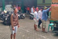 Pengungsi banjir di Desa Pasuruhan Lor, Kecamatan Jati, Kabupaten Kudus sudah pulang ke rumah. (Foto: J02)