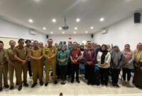 Foto bersama, usai pembukaan pelatihan NaPOS di RS Mardi Rahayu Kudus. (Foto: J05)