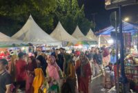 Tradisi Dandangan di Jalan Sunan Kudus. (Foto: JP)
