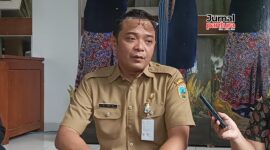 Kepala Dinsos P3AP2KB Kudus, Putut Winarno. (Foto: J02)