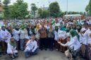 Foto bersama, usai pelantikan PPPK Paruh Waktu di lingkungan Pemkab Kudus. (Foto: J05) 