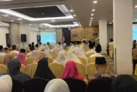 Bimbingan manasik haji di Kabupaten Kudus. (Foto: J05)