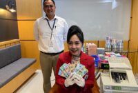 Layanan penukaran uang baru Serambi BI di Bank Jateng Cabang Kudus. (Foto: J05) 