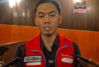 Area Manager Communication, Relation dan TSR Jateng-DIY Pertamina Patra Niaga, Taufik Kurniawan. (Foto: JP)