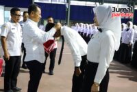 Pembukaan orientasi ASN bagi PPPK di lingkungan Pemerintah Kabupaten Kudus. (Foto: J02) 