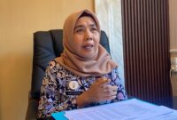 Kepala BPPKAD Kudus, Djati Solechah. (Foto: J05) 