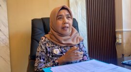 Kepala BPPKAD Kudus, Djati Solechah. (Foto: J05) 