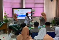 In House Training untuk nakes di RS Aisyiyah Kudus terkait penanganan kegawatdaruratan bayi. (Foto: J05) 