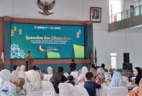 Kegiatan Syawalan dan Silaturahmi keluarga besar UMKU yang berlangsung di gedung Crystal Building pada Ahad (29/03/2026). (Foto:JP)