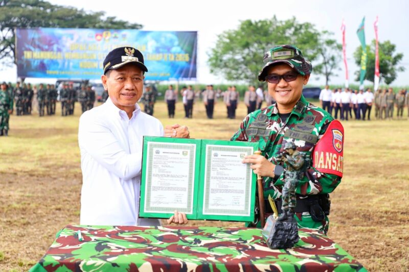 Sinergi TNI dan Pemkab Kudus tampak dalam pembukaan TMMD Sengkuyung Tahap II 2026. Foto: Diskominfo