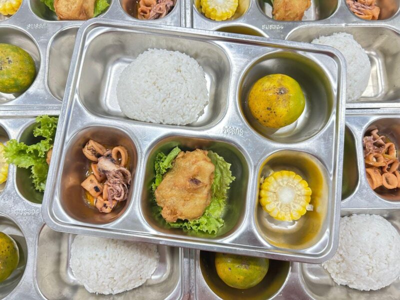 Menu ikan pada program Makan Bergizi Gratis (MBG) di Kabupaten Kudus. (Foto: JP) 