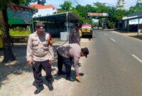 Polsek Dawe dilokasi pembacokan (Foto:Humas Polres)