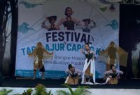 Ilustrasi. Tari Lajur Caping Kalo di Kabupaten Kudus. (Foto: J05) 
