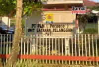 Kantor PLN Unit Pelayanan Pelanggan Pati (Foto:JP)