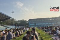 Jamaah Salat Iduladha 1447 H di Stadion Wergu Wetan (Foto:JP)