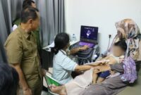 Bupati Kudus Samani Intakoris menyoroti tingginya kasus gangguan jantung pada anak di Kabupaten Kudus yang mencapai 118 kasus. (Foto: JP)