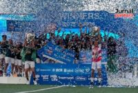 Scorpion FC (U-15) dan Samba Persada Women (U-18) naik podium HYDROPLUS Soccer League Kudus 2025-2026, dan berhak
melaju ke putaran nasional (Foto:JP)