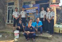 Rutan Kelas IIB Kudus melaksanakan bedah rumah bagi warga kurang mampu di Kecamatan Kaliwungu, Rabu (10/6/2026). (Foto: ist) 