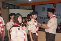 Bawaslu Kabupaten Kudus menyelenggarakan Pelantikan Pengurus Dewan Saka Adhyasta Pemilu Tingkat Cabang Kudus Masa Bakti 2026–2027 sekaligus Penerimaan Tamu Saka pada Jumat (12/6/2026). (Foto: Istimewa) 