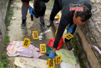 Bayi laki-laki yang masih memiliki ari-ari ditemukan warga dalam tas belanja di sebuah gang di Desa Growong Kidul, Juwana. Saat ini bayi dalam kondisi sehat dan menjalani perawatan medis.. Foto: JP