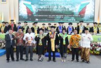 Wakil Bupati Kabupaten Kaimana, Papua Barat, datang langsung ke UIN Sunan Kudus untuk memberikan dukungan kepada dua mahasiswa asal Kaimana yang berhasil menyelesaikan pendidikan dan diwisuda pada Kamis, 17/7/2026. 