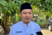 Sekretaris Dinas Pendidikan, Kepemudaan dan Olahraga (Disdikpora) Kabupaten Kudus, Anggun Nugroho. (Foto: J05)