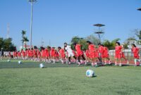 Tim Garuda Pertiwi dan Putri Nusantara menjalani training center pada 24 Juli hingga 11 Agustus 2026 di Kudus dan Pati sebagai bagian dari pemantapan strategi, fisik, serta membangun chemistry antar pemain. (Foto: Istimewa) 