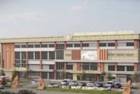 Visualisasi gedung RSUD Sunan Muria di Desa Karangmalang, Kecamatan Gebog, Kabupaten Kudus. (Foto: Istimewa) 