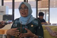 Kepala Dinas Arpusda Kabupaten Kudus, Mutrikah. (Foto: J05)
