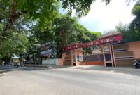 Taman Krida yang berada di Kelurahan Wergu Wetan, Kecamatan Kota, Kabupaten Kudus. (Foto: J05) 