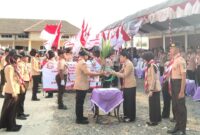 Estafet Tunas Kelapa (ETK) Kwartir Daerah (Kwarda) Jawa Tengah di Kabupaten Kudus. (Foto: Istimewa) 