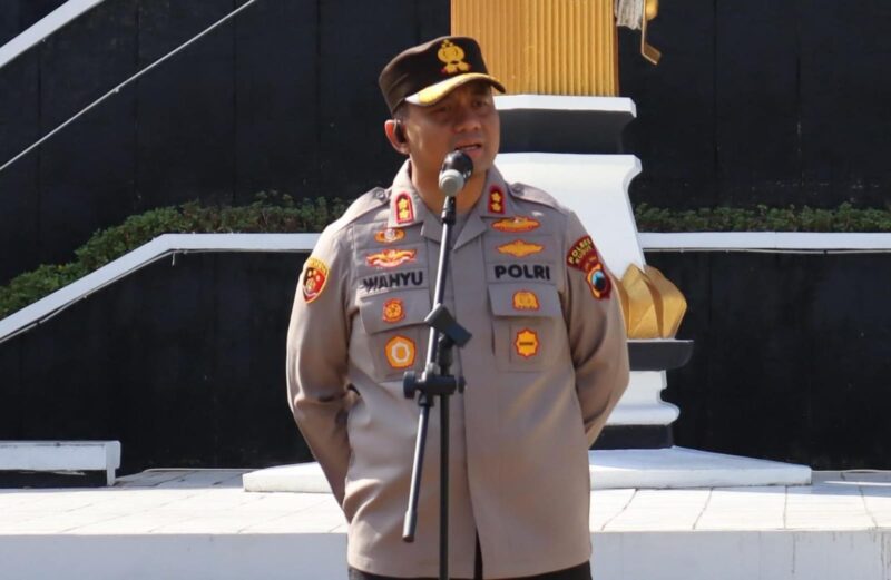 Kapolres Kudus AKBP Wahyu Sulistyo. (Foto: J05/A01) 