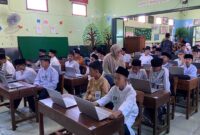 Lomba MAPSI SD tingkat Kecamatan Kota Kudus yang digelar di SD Unggulan Muslimat NU Kudus. (Foto: J05)