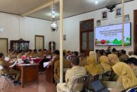 Rapat koordinasi urusan pendidikan, kesehatan, dan sosial yang digelar di Pendapa Kabupaten Kudus, Senin, 7/9/2026. (Foto: J05)