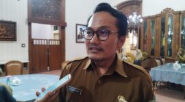 Plt Kepala Dinas Pendidikan, Kepemudaan dan Olahraga (Disdikpora) Kabupaten Kudus, Anggun Nugroho. (Foto: J05) 