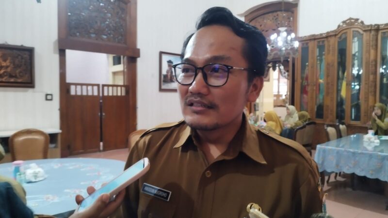 Plt Kepala Dinas Pendidikan, Kepemudaan dan Olahraga (Disdikpora) Kabupaten Kudus, Anggun Nugroho. (Foto: J05) 