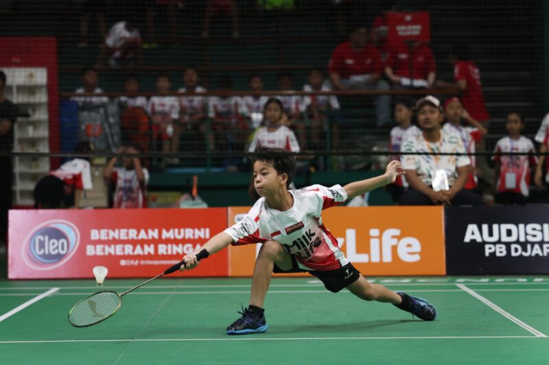 Audisi Umum PB Djarum Kudus 2026 berlangsung di GOR Djati, Kudus, pada 9-13 September 2026. Sebanyak 1.601 pebulutangkis muda berjuang untuk mendapatkan Super Tiket dan melangkah ke babak selanjutnya untuk mendapatkan Djarum Beasiswa Bulutangkis dari Bakti Olahraga Djarum Foundation sekaligus menjadi atlet binaan PB Djarum. (Foto: Istimewa) 