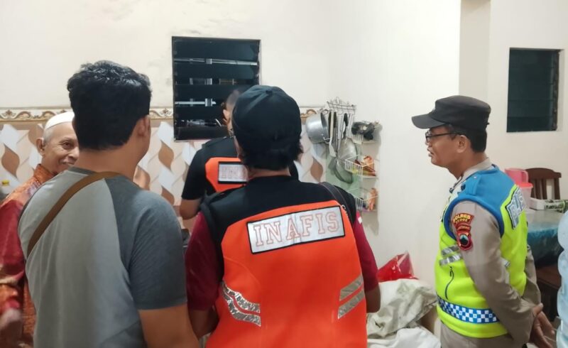 Inafis Polres Kudus di TKP (Foto:Istimewa)