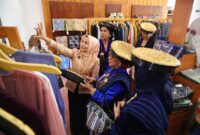 Produk yang terpanjang di Galeri Dekranasda Kudus. (Foto: Istimewa)