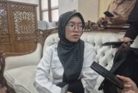 Koordinator Wilayah (Korwil) SPPG Kudus, Febria Suryaningrum. (Foto: J02) 