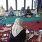 Kelas Pipe Cleaner di Perpusda Kudus. (Foto: J05) 