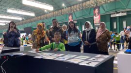 Festival Berpikir Komputasional 2026 tingkat SD/MI di GOR Djarum Jati, Kudus. (Foto: J05) 